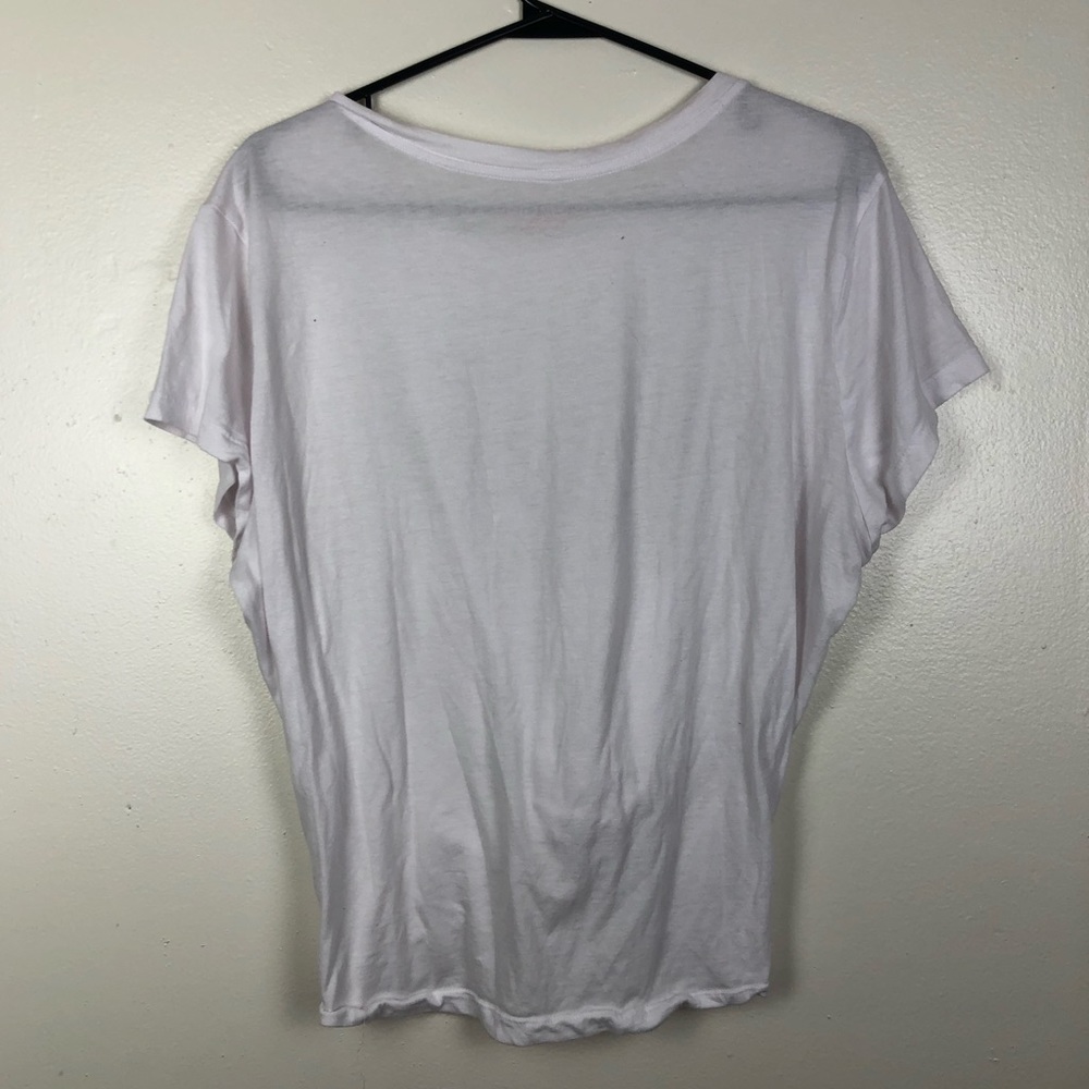 Victoria’s Secret “Angel” Graphic Top with Knotted Hem - Picture 4 of 5
